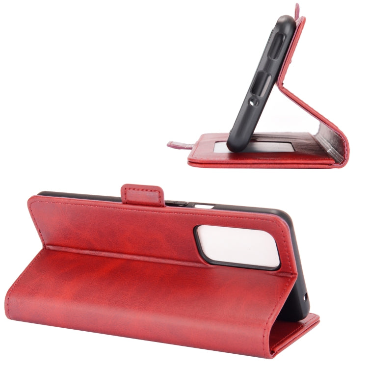 For OnePlus 9 Dual-side Magnetic Buckle Horizontal Flip Leather Case with Holder & Card Slots & Wallet