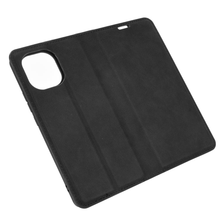 For Xiaomi Mi 11 Retro-skin Business Magnetic Suction Leather Case with Holder & Card Slots & Wallet