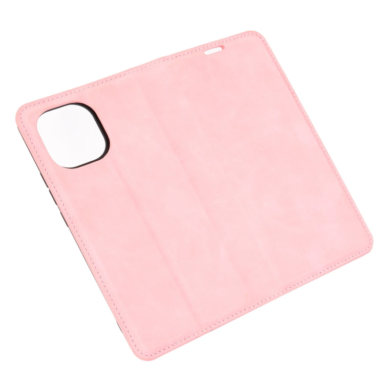 For Xiaomi Mi 11 Retro-skin Business Magnetic Suction Leather Case with Holder & Card Slots & Wallet