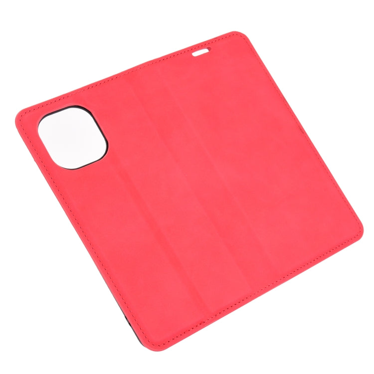 For Xiaomi Mi 11 Retro-skin Business Magnetic Suction Leather Case with Holder & Card Slots & Wallet