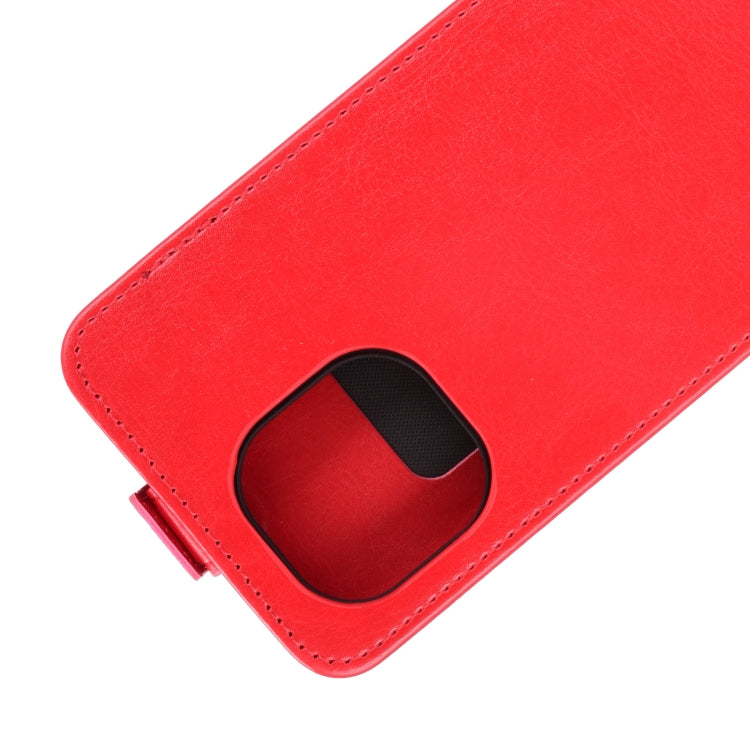 For Xiaomi Mi 11 R64 Texture Single Vertical Flip Leather Protective Case with Card Slots & Photo Frame