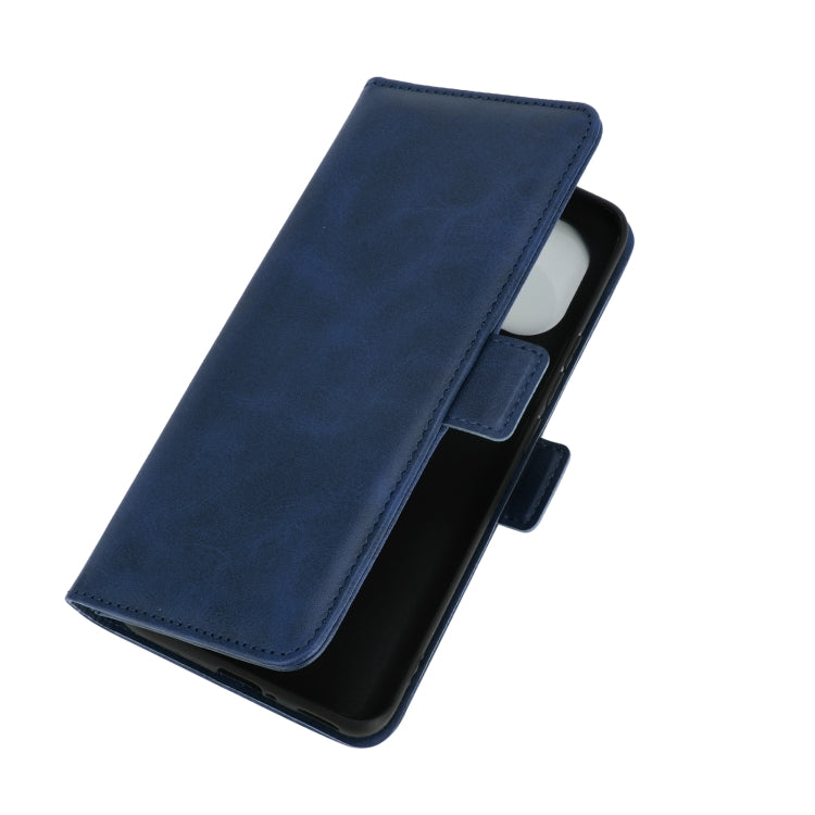 For Xiaomi Mi 11 Dual-side Magnetic Buckle Horizontal Flip Leather Case with Holder & Card Slots & Wallet