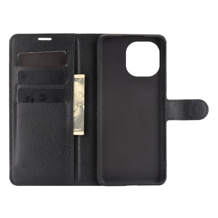For Xiaomi Mi 11 Litchi Texture Horizontal Flip Protective Case with Holder & Card Slots & Wallet