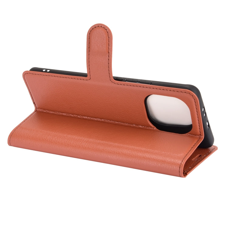 For Xiaomi Mi 11 Litchi Texture Horizontal Flip Protective Case with Holder & Card Slots & Wallet