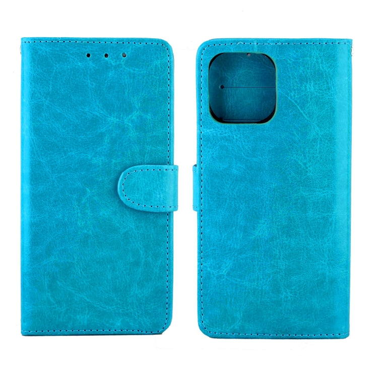 For Xiaomi Mi 11 Crazy Horse Texture Leather Horizontal Flip Protective Case with Holder & Card Slots & Wallet & Photo Frame