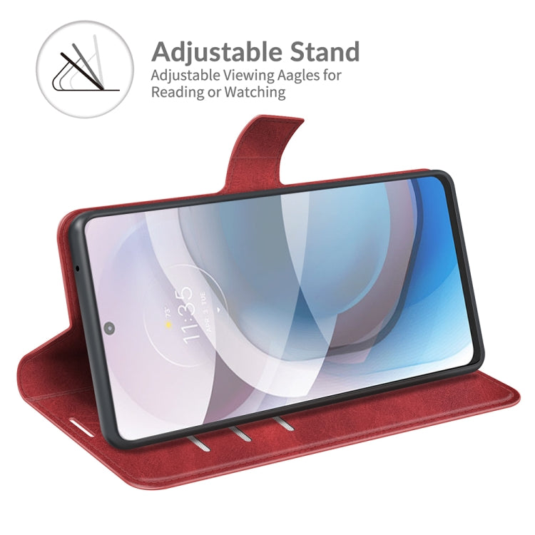 For Motorola One 5G Ace Retro Calf Pattern Buckle Horizontal Flip Leather Case with Holder & Card Slots & Wallet