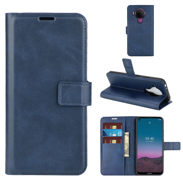 For Nokia 5.4 Retro Calf Pattern Buckle Horizontal Flip Leather Case with Holder & Card Slots & Wallet