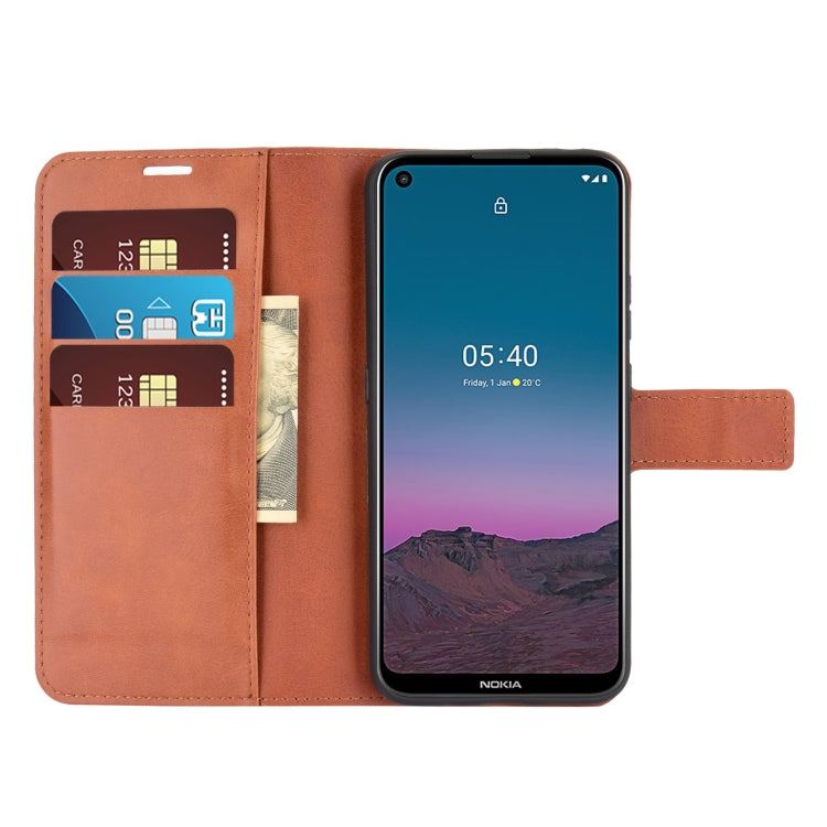 For Nokia 5.4 Retro Calf Pattern Buckle Horizontal Flip Leather Case with Holder & Card Slots & Wallet