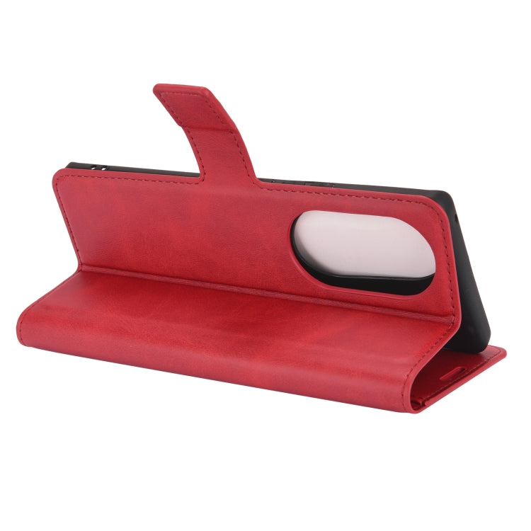 For Huawei Nova 8 Pro 5G Retro Calf Pattern Buckle Horizontal Flip Leather Case with Holder & Card Slots & Wallet