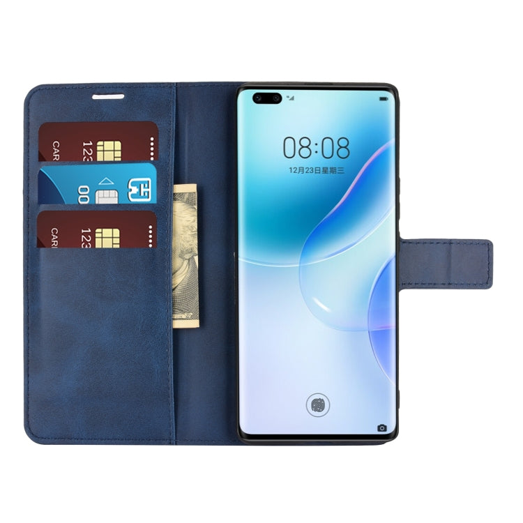For Huawei Nova 8 Pro 5G Retro Calf Pattern Buckle Horizontal Flip Leather Case with Holder & Card Slots & Wallet