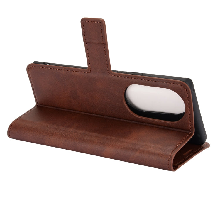 For Huawei Nova 8 Pro 5G Retro Calf Pattern Buckle Horizontal Flip Leather Case with Holder & Card Slots & Wallet