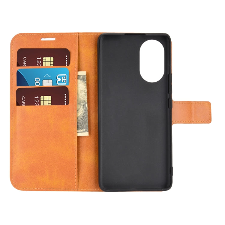 For Huawei Nova 8 5G Retro Calf Pattern Buckle Horizontal Flip Leather Case with Holder & Card Slots & Wallet