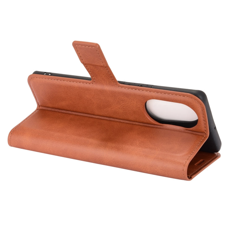 For Huawei Nova 8 5G Retro Calf Pattern Buckle Horizontal Flip Leather Case with Holder & Card Slots & Wallet