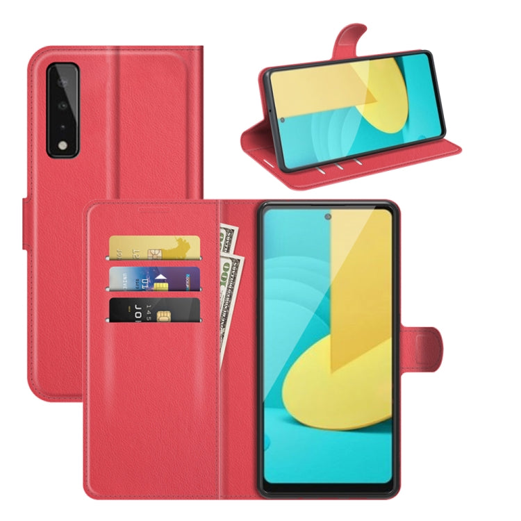For LG Stylo 7 5G Litchi Texture Horizontal Flip Protective Case with Holder & Card Slots & Wallet