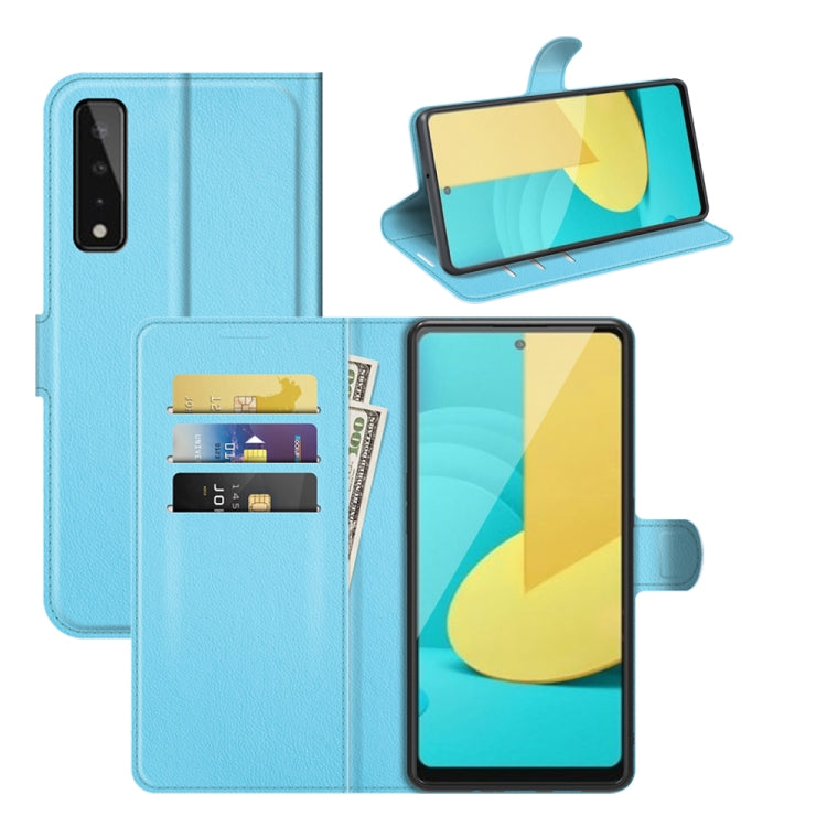 For LG Stylo 7 5G Litchi Texture Horizontal Flip Protective Case with Holder & Card Slots & Wallet