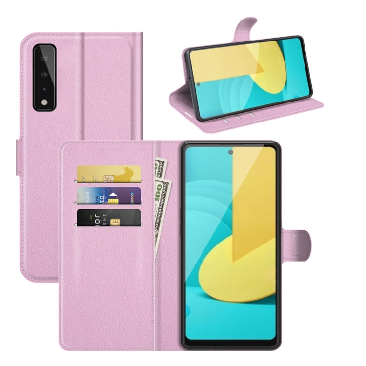 For LG Stylo 7 5G Litchi Texture Horizontal Flip Protective Case with Holder & Card Slots & Wallet