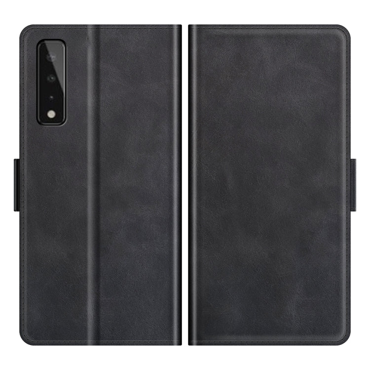 For LG Stylo 7 5G Dual-side Magnetic Buckle Horizontal Flip Leather Case with Holder & Card Slots & Wallet