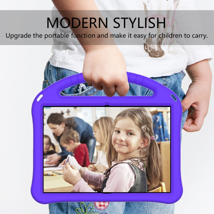 For Lenovo Tab 4 10 Plus TB-X704F/N/L/V EVA Flat Anti Falling Protective Case Shell with Holder