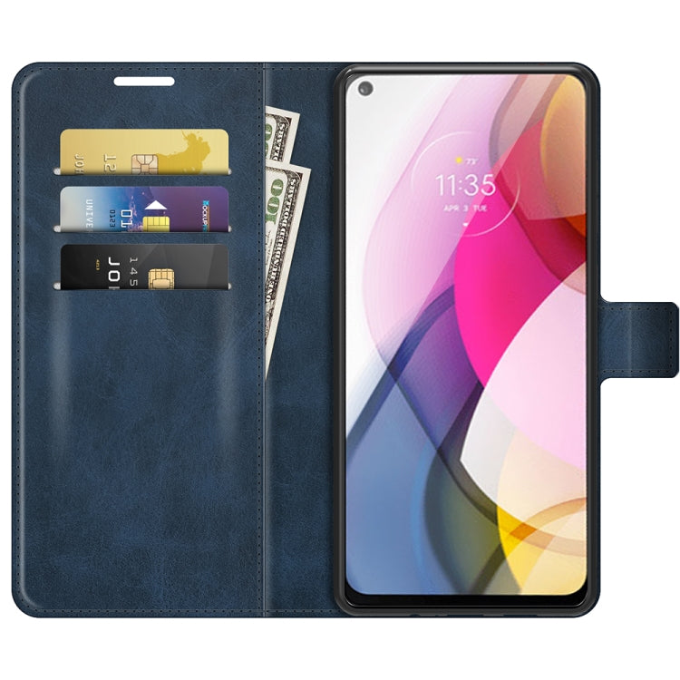 For Motorola G Stylus 2021 Retro Calf Pattern Buckle Horizontal Flip Leather Case with Holder & Card Slots & Wallet