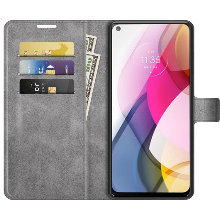 For Motorola G Stylus 2021 Retro Calf Pattern Buckle Horizontal Flip Leather Case with Holder & Card Slots & Wallet