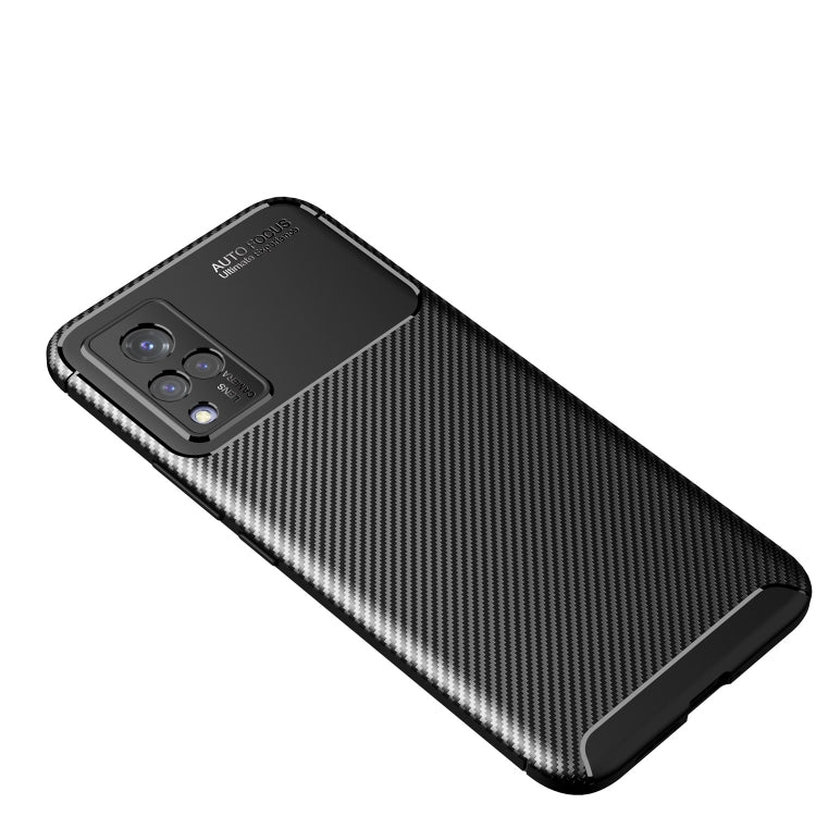 For vivo S9e Carbon Fiber Texture Shockproof TPU Case