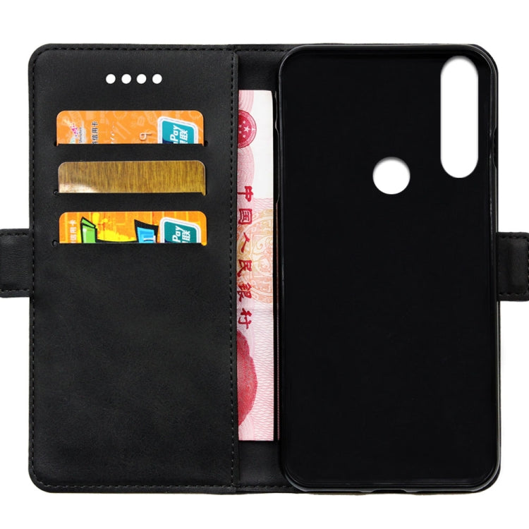 Calf Texture Horizontal Flip Leather Case for Huawei nova 4, with Holder & Card Slots & Wallet
