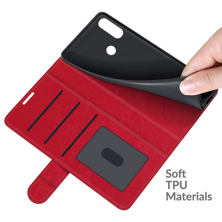 For Motorola Moto E7 Power R64 Texture Single Horizontal Flip Protective Case with Holder & Card Slots & Wallet& Photo Frame