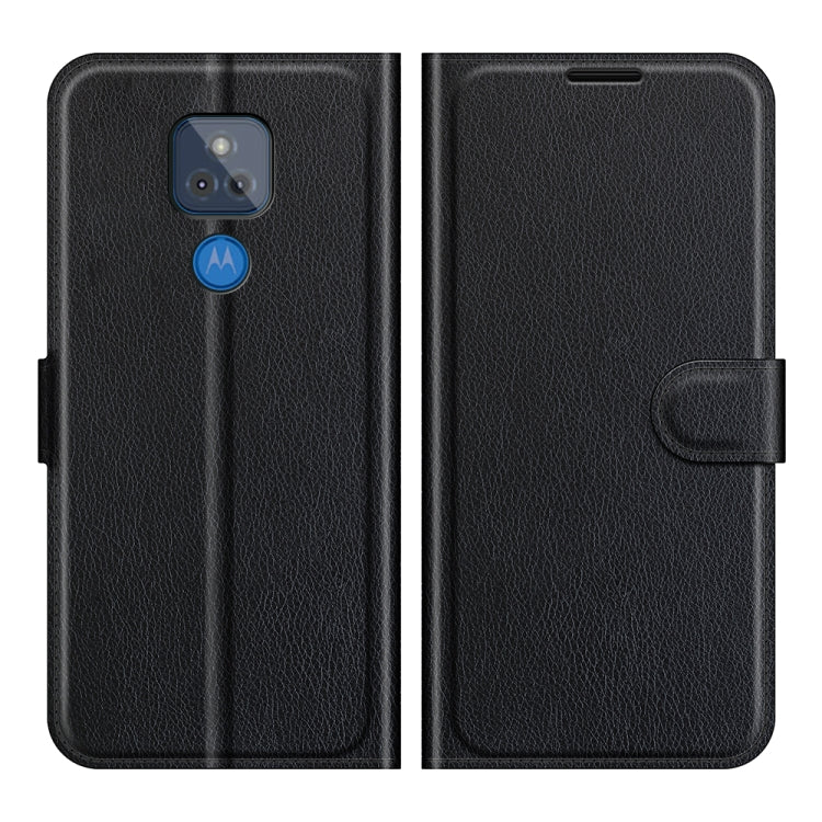 For Motorola Moto G Play(2021) Litchi Texture Horizontal Flip Protective Case with Holder & Card Slots & Wallet