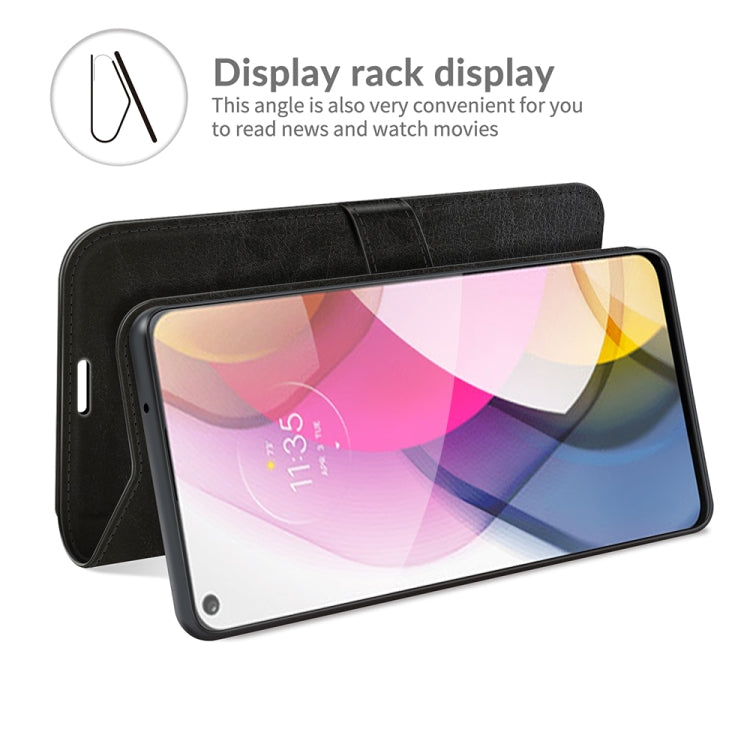 For Motorola Moto G Play (2021) R64 Texture Single Horizontal Flip Protective Case with Holder & Card Slots & Wallet& Photo Frame