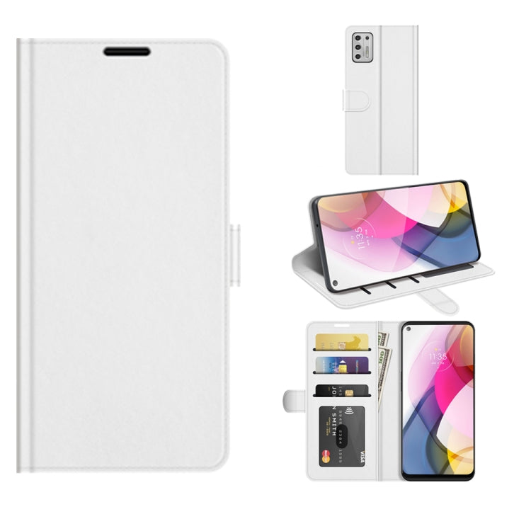 For Motorola Moto G Play (2021) R64 Texture Single Horizontal Flip Protective Case with Holder & Card Slots & Wallet& Photo Frame