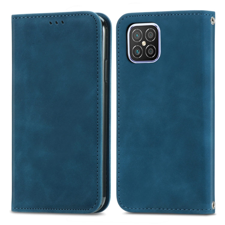 For Huawei Nova 8 SE Retro Skin Feel Business Magnetic Horizontal Flip Leather Case with Holder & Card Slots & Wallet & Photo Frame