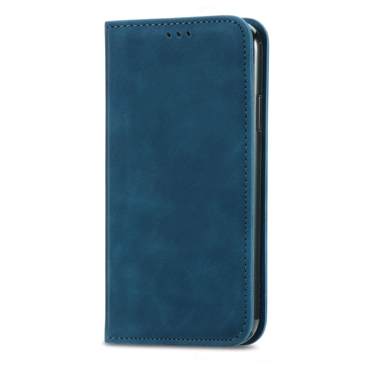 For Huawei Nova 8 SE Retro Skin Feel Business Magnetic Horizontal Flip Leather Case with Holder & Card Slots & Wallet & Photo Frame