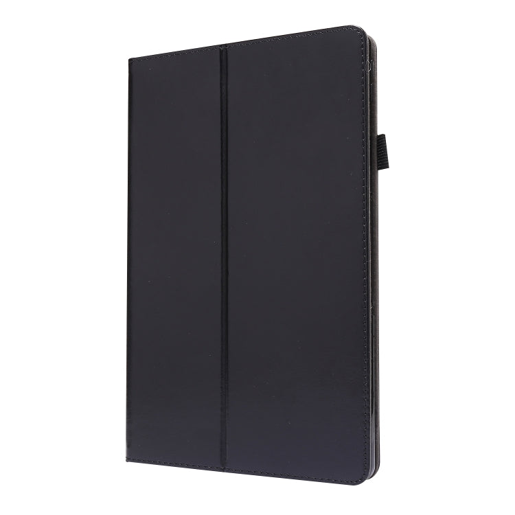 For Lenovo Tab P11 PU Leather Two Fold Bracket Style Flat Anti Falling Cover Protective Shell With Business Card Holder