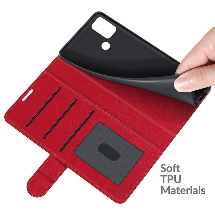 For Motorola Moto G30/G10 R64 Texture Single Horizontal Flip Protective Case with Holder & Card Slots & Wallet& Photo Frame