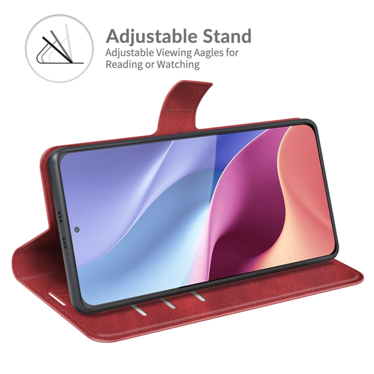 For Xiaomi Poco F3 / Redmi K40/K40 Pro Retro Calf Pattern Buckle Horizontal Flip Leather Case with Holder & Card Slots & Wallet