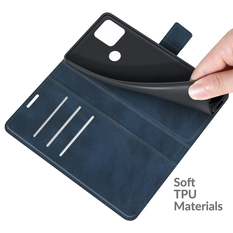 For Google Pixel 5A Retro Calf Pattern Buckle Horizontal Flip Leather Case with Holder & Card Slots & Wallet