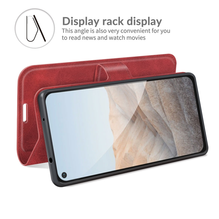 For Google Pixel 5A Retro Calf Pattern Buckle Horizontal Flip Leather Case with Holder & Card Slots & Wallet