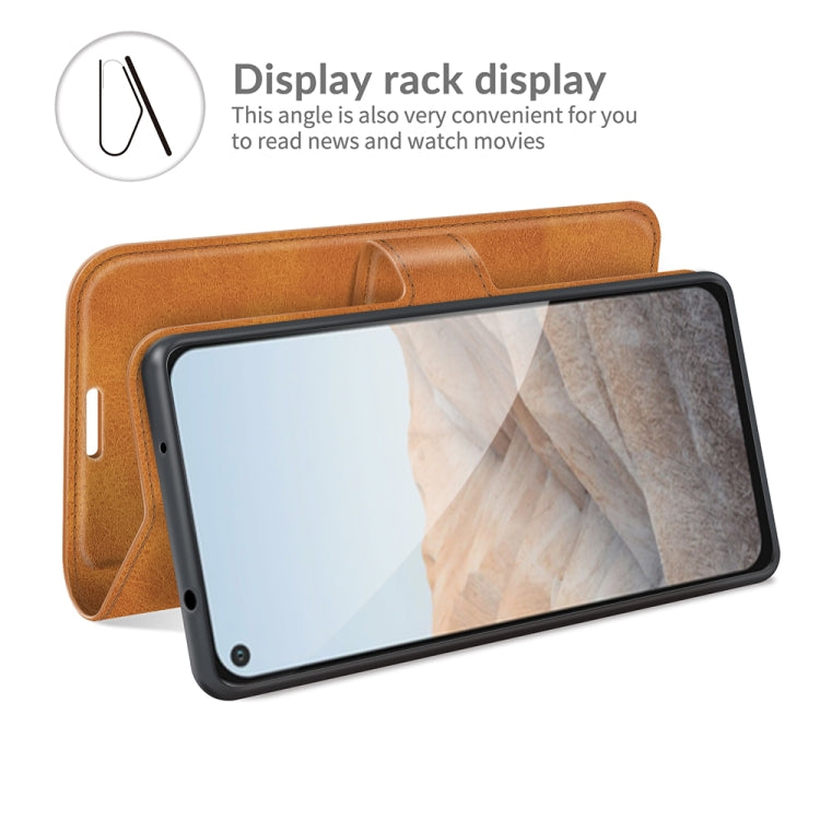 For Google Pixel 5A Retro Calf Pattern Buckle Horizontal Flip Leather Case with Holder & Card Slots & Wallet