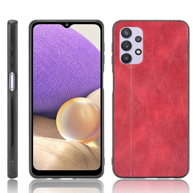 For OPPO A93 5G Shockproof Sewing Cow Pattern Skin PC + PU + TPU Case