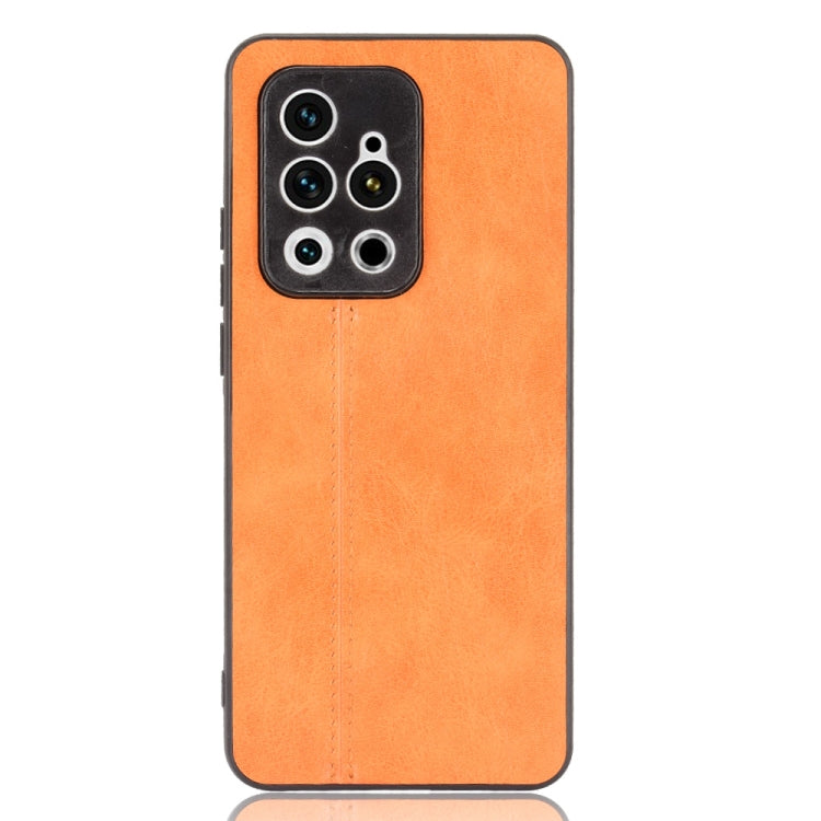 For Meizu 18 Pro Shockproof Sewing Cow Pattern Skin PC + PU + TPU Case