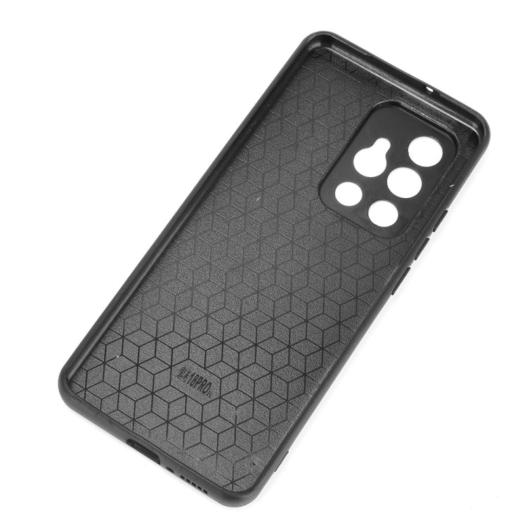 For Meizu 18 Pro Shockproof Sewing Cow Pattern Skin PC + PU + TPU Case