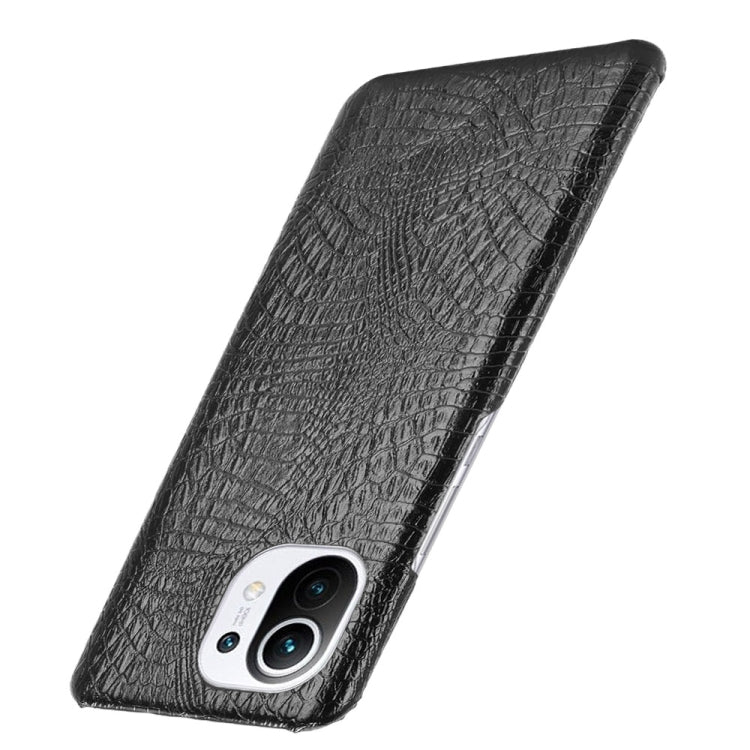 For Xiaomi Mi 11 Shockproof Crocodile Texture PC + PU Case