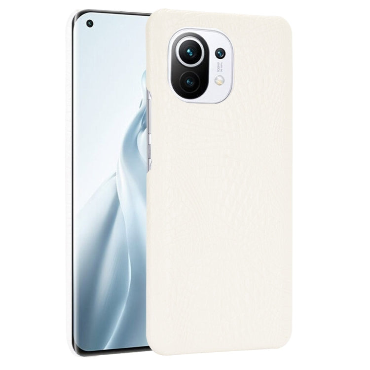 For Xiaomi Mi 11 Shockproof Crocodile Texture PC + PU Case