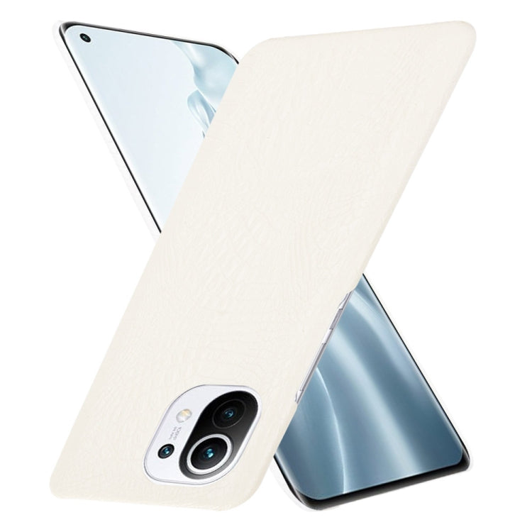 For Xiaomi Mi 11 Shockproof Crocodile Texture PC + PU Case