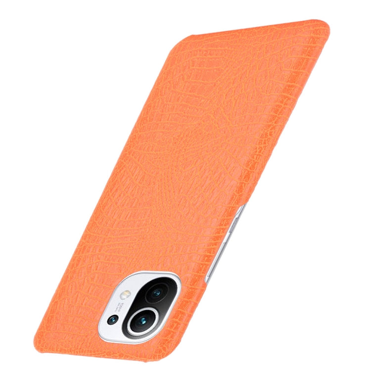 For Xiaomi Mi 11 Shockproof Crocodile Texture PC + PU Case