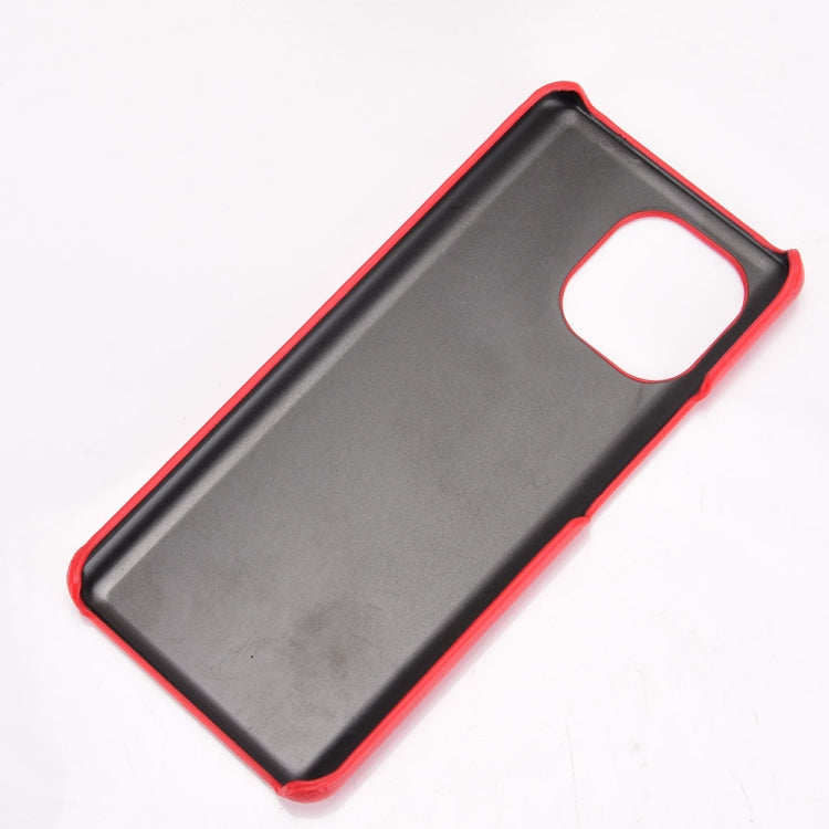 For Xiaomi Mi 11 Shockproof Litchi Texture PC + PU Case