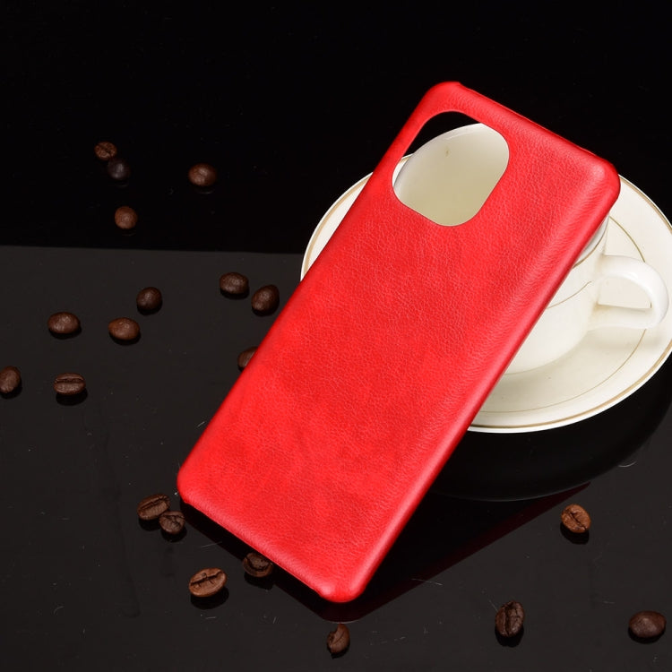 For Xiaomi Mi 11 Shockproof Litchi Texture PC + PU Case