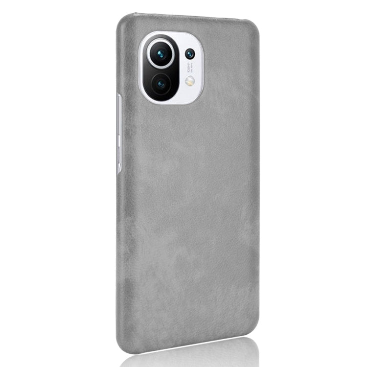 For Xiaomi Mi 11 Shockproof Litchi Texture PC + PU Case