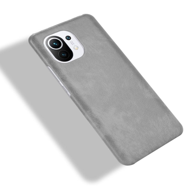 For Xiaomi Mi 11 Shockproof Litchi Texture PC + PU Case