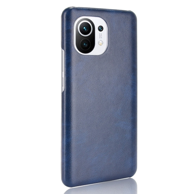 For Xiaomi Mi 11 Shockproof Litchi Texture PC + PU Case
